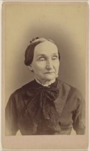 elderly woman; Uniontown Photograph Parlors; about 1880; Albumen silver print