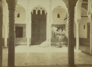 Intérieur Mauresque, Alger; Egyptian; Algiers, Algeria; about 1865–1875; Albumen silver print