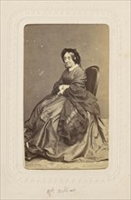Madame Le Generale Mellinet; Dagron & Cie; about 1862; Albumen silver print