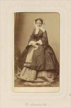Princess Obrenovitch; André Adolphe-Eugène Disdéri, French, 1819 - 1889, 1860; Albumen silver print