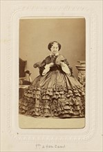 Princesse de Atesse, ?, Cassel; André Adolphe-Eugène Disdéri, French, 1819 - 1889, about 1860; Albumen silver print