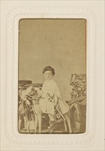 Prince imperial Eugene Louis Jean Joseph Bonaparte; French; about 1862; Albumen silver print