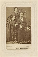famille Imperiale Napoleon III, Empress Eugenie & Eugene Louis Jean Joseph Bonaparte; Sergei Luvovich Levitsky, Russian, 1819