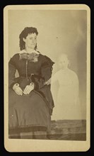 Mrs. Tinkman; William H. Mumler, American, 1832 - 1884, Boston, Massachusetts, United States; 1862 - 1875; Albumen silver print