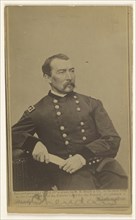 Major-General Philip Henry Sheridan; Studio of Mathew B. Brady, American, about 1823 - 1896, 1865; Albumen silver print