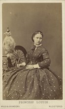 Princess Louise; Hills & Saunders, British, active about 1860 - 1920s, London, England; about 1865; Albumen silver print