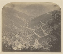 Hell's Hollow; Carleton Watkins, American, 1829 - 1916, 1860; Salted paper print; 34.5 x 41.8 cm 13 9,16 x 16 7,16 in