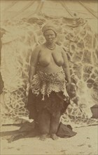 African Woman; Prince Roland Napoleon Bonaparte, French, 1858 - 1924, Africa; about 1888; Albumen silver print