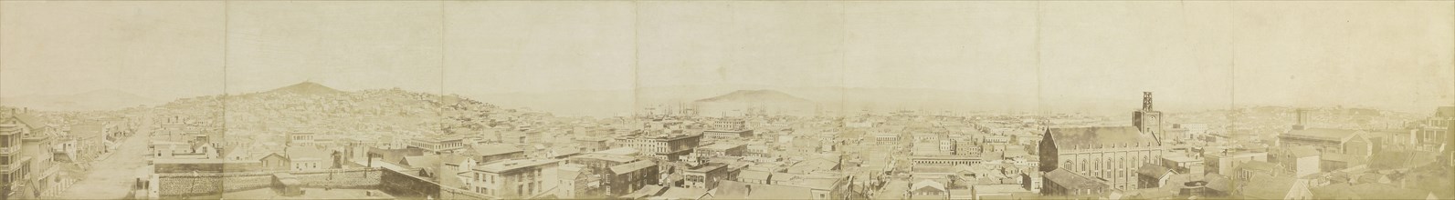 San Francisco. Cal. 1855; G. R. Fardon, British, 1807 - 1886, San Francisco, California, United States; May 1855; Salted paper