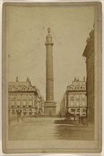 Collone Vendôme; 1870s; Albumen silver print