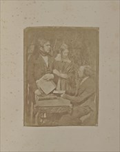 Dr George Bell, Lady Alexina Moncrieff and Rev Thomas Bell; Hill & Adamson, Scottish, active 1843 - 1848, Scotland; 1843 - 1846