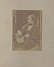 Unknown Man; Hill & Adamson, Scottish, active 1843 - 1848, Scotland; 1843 - 1846; Salted paper print from a Calotype negative