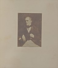 Unknown Man; Hill & Adamson, Scottish, active 1843 - 1848, Scotland; 1843 - 1846; Salted paper print from a Calotype negative