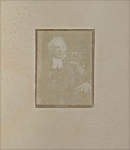 Rev Dr Thomas Chalmers; Hill & Adamson, Scottish, active 1843 - 1848, Scotland; 1843 - 1846; Salted paper print from a Calotype