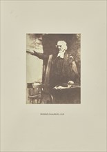 Thomas Chalmers, D. D; Hill & Adamson, Scottish, active 1843 - 1848, Scotland; about 1843; Salted paper print from a paper