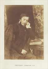 Professor Crawford; Hill & Adamson, Scottish, active 1843 - 1848, Scotland; 1843 - 1848; Salted paper print from a Calotype