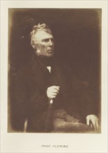 Professor Fleming; Hill & Adamson, Scottish, active 1843 - 1848, Scotland; 1843 - 1848; Salted paper print from a Calotype