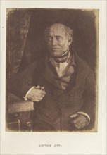 Captain Etty; Hill & Adamson, Scottish, active 1843 - 1848, Scotland; 1843 - 1848; Salted paper print from a Calotype negative