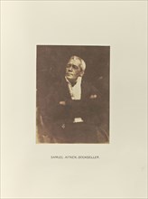 Samuel Aitken, Bookseller; Hill & Adamson, Scottish, active 1843 - 1848, Scotland; 1843 - 1848; Salted paper print
