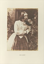 Miss Patricica Morris; Hill & Adamson, Scottish, active 1843 - 1848, Scotland; 1843 - 1848; Salted paper print from a Calotype