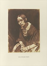 Miss Matilda Rigby; Hill & Adamson, Scottish, active 1843 - 1848, Scotland; 1843 - 1848; Salted paper print from a Calotype