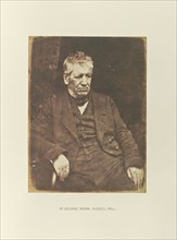 Mr. George Moon, Russell Mill; Hill & Adamson, Scottish, active 1843 - 1848, Scotland; 1843 - 1848; Salted paper print