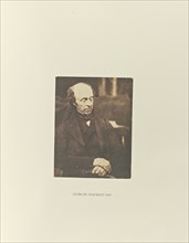 Dunlop, Advocate, M.P; Hill & Adamson, Scottish, active 1843 - 1848, Scotland; 1843 - 1848; Salted paper print from a Calotype