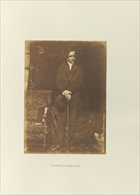 Thomas Guthrie, D.D; Hill & Adamson, Scottish, active 1843 - 1848, Scotland; 1843 - 1848; Salted paper print from a Calotype