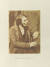 Professor Campbell Fraser, L.L.D; Hill & Adamson, Scottish, active 1843 - 1848, Scotland; 1843 - 1848; Salted paper print