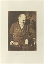 Professor Munro; Hill & Adamson, Scottish, active 1843 - 1848, Scotland; 1843 - 1848; Salted paper print from a Calotype