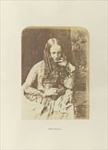 Mrs. Justine, Monro, Gallie; Hill & Adamson, Scottish, active 1843 - 1848, Scotland; 1843 - 1848; Salted paper print