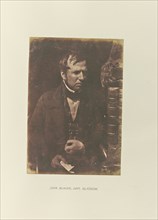 John Blackie, Junior, Glasgow; Hill & Adamson, Scottish, active 1843 - 1848, Scotland; 1843 - 1848; Salted paper print