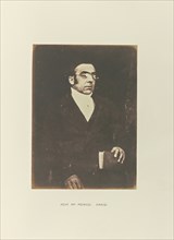 Rev. Mr. Monod; Hill & Adamson, Scottish, active 1843 - 1848, Scotland; 1843 - 1848; Salted paper print from a Calotype