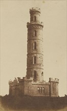 Nelsons Monument, Calton Hill; Hill & Adamson, Scottish, active 1843 - 1848, England; 1843 - 1847; Salted paper print