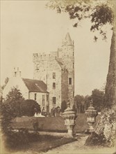 Bonaly Towers, Colinton; Hill & Adamson, Scottish, active 1843 - 1848, London, England; 1843 - 1848; Salted paper print