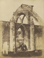 Greyfriars Church, In Ruins, After Fire; Hill & Adamson, Scottish, active 1843 - 1848, Scotland; 1843 - 1848; Salted paper