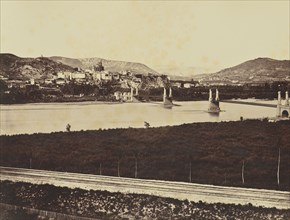Viviers; Édouard Baldus, French, born Germany, 1813 - 1889, France; about 1861; Albumen silver print