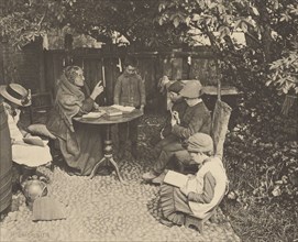 A Dame's School; Peter Henry Emerson, British, born Cuba, 1856 - 1936, London, England; 1887; Photogravure; 23.2 x 28.6 cm