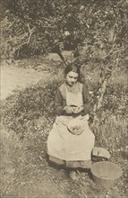 A Spring Idyl; Peter Henry Emerson, British, born Cuba, 1856 - 1936, London, England; 1887; Photogravure; 26.8 x 17.9 cm