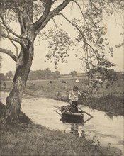 A Suffolk Dike; Peter Henry Emerson, British, born Cuba, 1856 - 1936, London, England; 1887; Photogravure; 29.1 x 23 cm