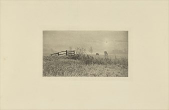 A Winter's Sunrise; Peter Henry Emerson, British, born Cuba, 1856 - 1936, London, England; 1895; Photogravure; 6.8 × 12.9 cm