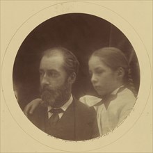 Charles Loyd Norman and his Daughter Margaret; Julia Margaret Cameron, British, born India, 1815 - 1879, England; July 1874