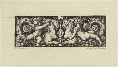 Design by Hans Sebald Beham; Édouard Baldus, French, born Germany, 1813 - 1889, Paris, France; 1866; Heliogravure