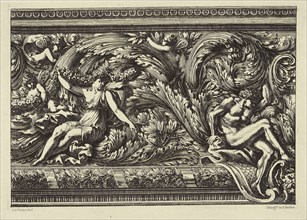 Design by Jean le Pautre; Édouard Baldus, French, born Germany, 1813 - 1889, Paris, France; 1866; Heliogravure; 16.3 x 23 cm