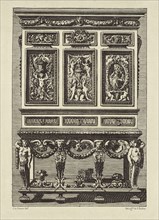 Design by Jean le Pautre; Édouard Baldus, French, born Germany, 1813 - 1889, Paris, France; 1866; Heliogravure; 22.5 x 16.4 cm