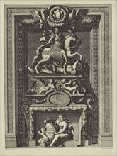 Design by Jean le Pautre; Édouard Baldus, French, born Germany, 1813 - 1889, Paris, France; 1866; Heliogravure; 30.4 x 22.7 cm