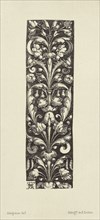 Design by Aldegräver; Édouard Baldus, French, born Germany, 1813 - 1889, Paris, France; 1866; Heliogravure; 14.2 x 4 cm