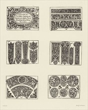 Design by Virgil Solis; Édouard Baldus, French, born Germany, 1813 - 1889, Paris, France; 1866; Heliogravure; 21.8 x 17.7 cm