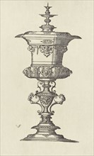Design by Virgil Solis; Édouard Baldus, French, born Germany, 1813 - 1889, Paris, France; 1866; Heliogravure; 24.3 x 14.9 cm