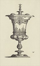 Design by Virgil Solis; Édouard Baldus, French, born Germany, 1813 - 1889, Paris, France; 1866; Heliogravure; 24.1 x 14.7 cm